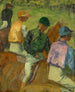 Neljä ratsastajaa - Edgar Degas — näkymä teoksesta