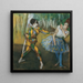Harlequin ja Colombine - Edgar Degas — kehystetty taideteos seinällä