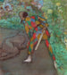 Arlequin - Edgar Degas — näkymä teoksesta