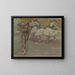 Danse d'Arlequin - Edgar Degas — kehystetty taideteos seinällä