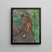 Arlequin - Edgar Degas — kehystetty taideteos seinällä