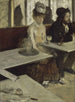 Kahvilassa - Edgar Degas — näkymä teoksesta