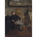 Maalauksen jäljennös James Jacques Joseph Tissot 1836-1902 - Edgar Degas