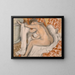 La sortie du bain - Edgar Degas — kehystetty taideteos seinällä
