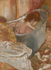 Le Bain Femme dans sa baignoire - Edgar Degas — näkymä teoksesta