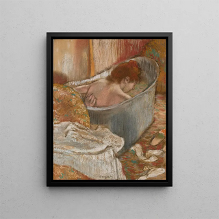 Edgar Degas - Le Bain Femme dans sa baignoire.webp