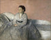 Madame Ren de Gas - Edgar Degas — näkymä teoksesta