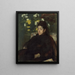 Mademoiselle Malo - Edgar Degas — kehystetty taideteos seinällä