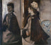 Madame Jeantaud dans le miroir - Edgar Degas — näkymä teoksesta