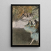 Lavalla - Edgar Degas — kehystetty taideteos seinällä