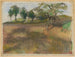 Champ labouré bordé d'arbres - Edgar Degas — näkymä teoksesta