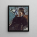 Portrait d'une femme - Edgar Degas — kehystetty taideteos seinällä