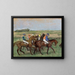 Races - Edgar Degas — kehystetty taideteos seinällä