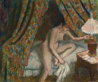Retraite - Edgar Degas — näkymä teoksesta