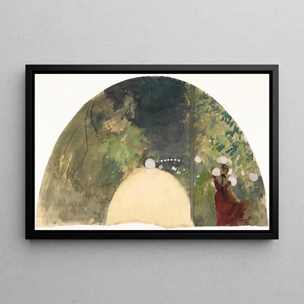 Edgar Degas — kehystetty taideteos seinällä