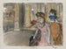Laulajat lavalla - Edgar Degas — näkymä teoksesta