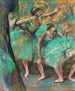 Les danseurs - Edgar Degas — näkymä teoksesta