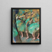 Les danseurs - Edgar Degas — kehystetty taideteos seinällä