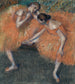 Kaksi tanssijaa - Edgar Degas — näkymä teoksesta
