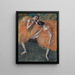 Kaksi tanssijaa - Edgar Degas — kehystetty taideteos seinällä