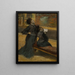 Museokäynnistä - Edgar Degas — kehystetty taideteos seinällä