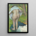 Edgar Degas — kehystetty taideteos seinällä