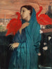 Nuori nainen ibisillä - Edgar Degas — näkymä teoksesta