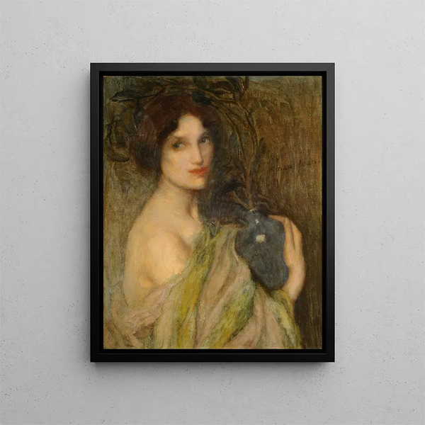 Edmond Francois AmanJean - Woman with the Blue Vase.webp
