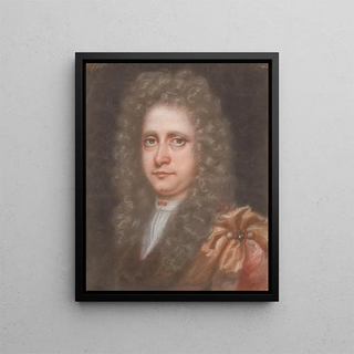 Edmund Ashfield - Young Gentleman with a full Face and long curled Wig.webp
