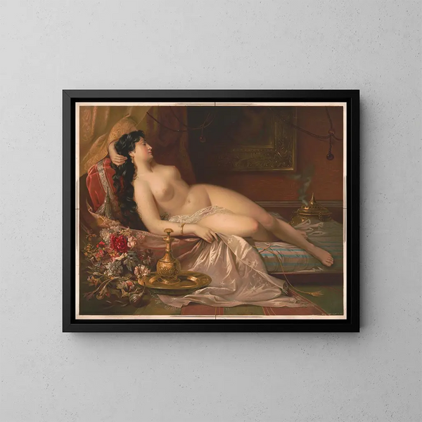 La Belle au bois dormant - Edmund Foerster Co — kehystetty taideteos seinällä