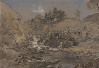 Edmund Marriner Gill - Cleghorn Mills in Ruins.webp