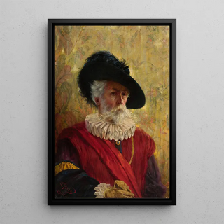 Edmund Perle - Selfportrait in the 16thcentury costume.webp