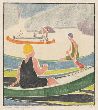 Edna Boies Hopkins - Canoes.webp