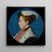 Édouard VI 1537-1553, kun hän oli Cornwallin herttua - Hans Holbein nuoremman työpaja — kehystetty taideteos seinällä
