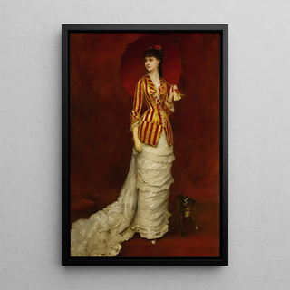 Edouard Alexandre Sain - The Red Parasol.webp