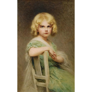 Edouard Cabane - Portrait of Eva daughter of the painter.webp
