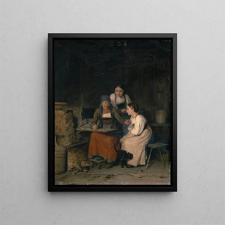 Edouard Girardet - At The Fortune Tellers.webp