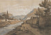 La rivière Neuve à la fin de la vallée de la Dardenne - Édouard Jean Marie Hostein — näkymä teoksesta