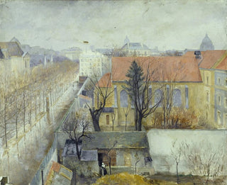 Edouard Zawiski - La Maison de refuge du Bon Pasteur vue de la place DenfertRochereau.webp