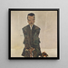 Eduard Kosmack - Egon Schiele — kehystetty taideteos seinällä