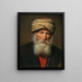 Portrait d'un homme oriental - Eduard Charlemont — kehystetty taideteos seinällä