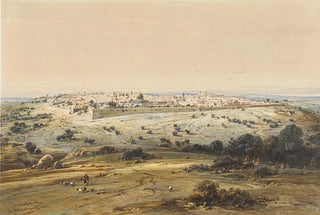 Eduard Hildebrandt - Jerusalem from the Mount of Olives.webp