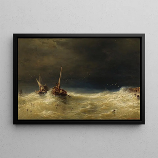 Eduard Hildebrandt - Sea tempest.webp