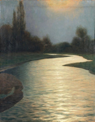 Eduard Kasparides - Flulauf im Vollmondlicht.webp