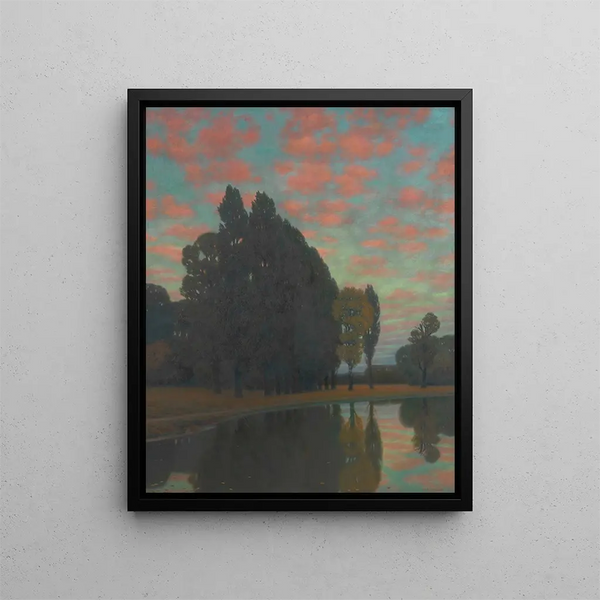 Eduard Kasparides - Glhwolken Pratermotiv.webp