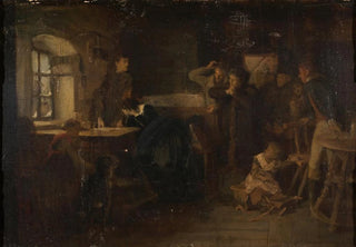 Eduard Kurzbauer - Die ereilten Flchtlinge.webp