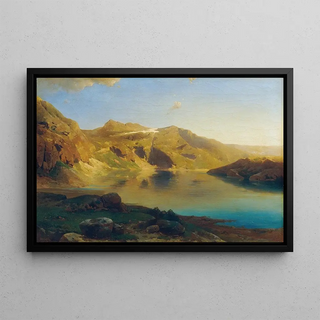 Eduard Peithner von Lichtenfels - Alpensee.webp