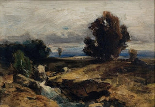 Eduard Peithner von Lichtenfels - Landschaftsstudie.webp