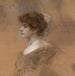 Portrait en trois quarts d'une jeune femme - Eduard Veith — näkymä teoksesta