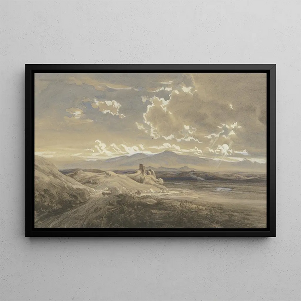 Eduard Wilhelm Pose - Campagna di Roma.webp